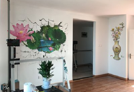 镇江墙体彩绘相比墙纸的优势。