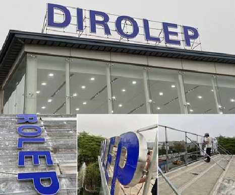 镇江楼顶发光字安装的注意事项。